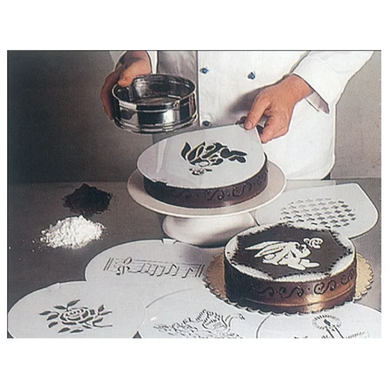 Cuisine Addict Ustensiles Décor Gâteau*Pochoir Flocon de neige pour Gâteaux