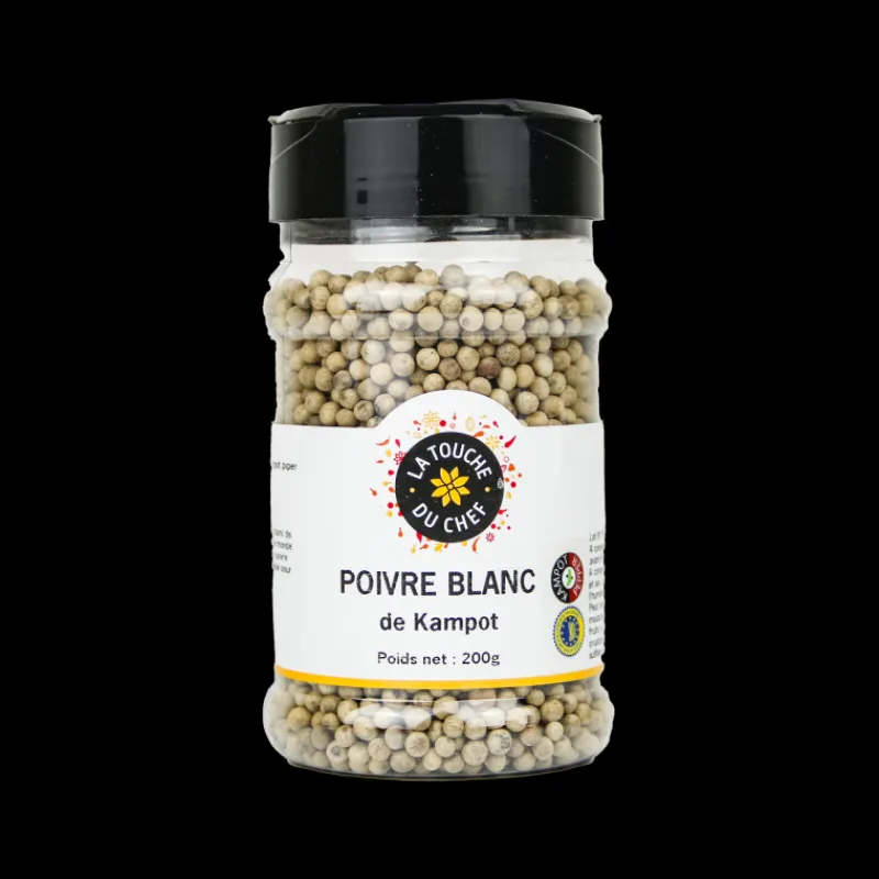 LA TOUCHE DU CHEF Poivre*Poivre Blanc Kampot IGP 200 g