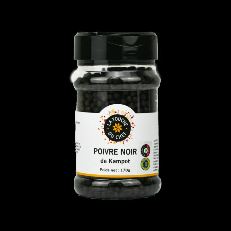 LA TOUCHE DU CHEF Poivre*Poivre Noir Kampot IGP 170 g