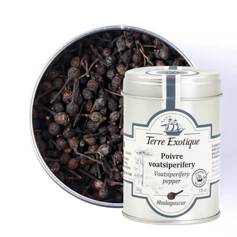 TERRE EXOTIQUE Poivre*Poivre Noir Voatsiperifery 50 g