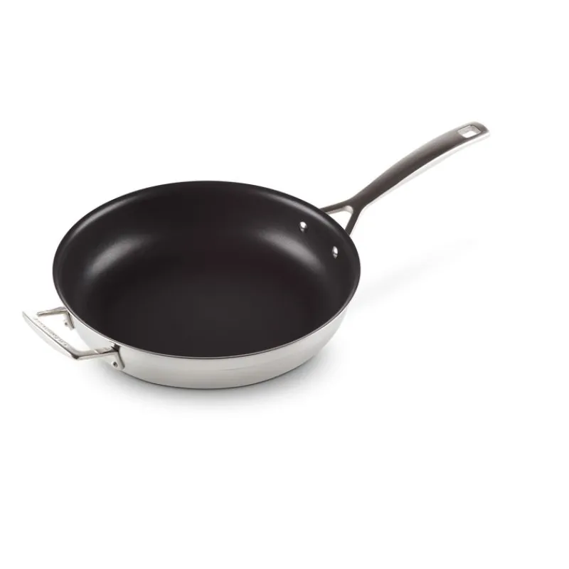 LE CREUSET Poêles*Poêle Profonde Antiadhérente Inox 28 cm