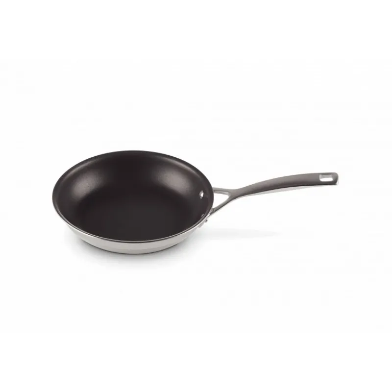 LE CREUSET Poêles*Poêle Profonde en Inox Anti-Adhésif 20 cm