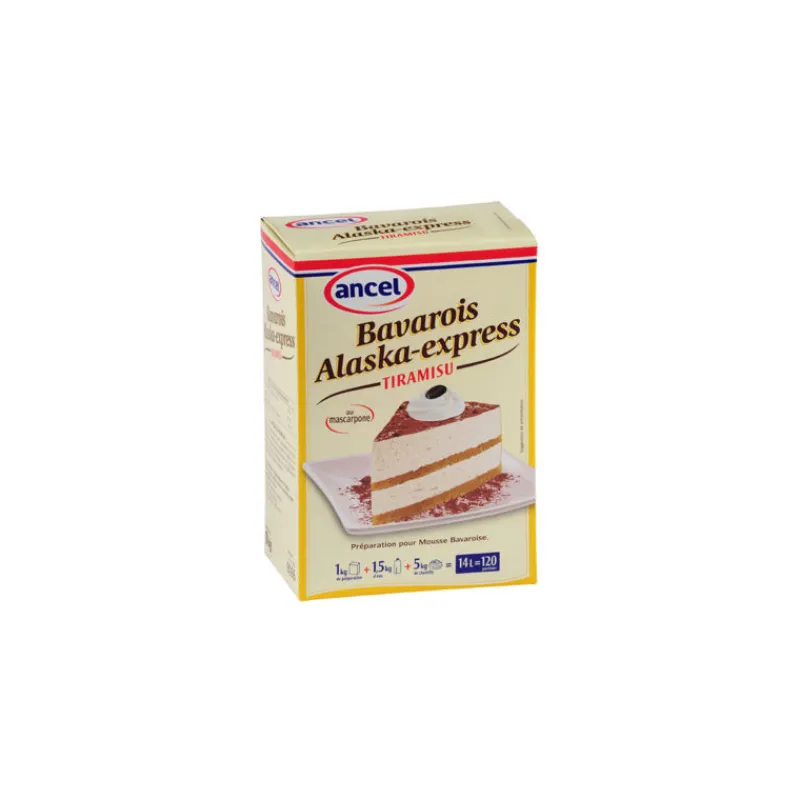 ANCEL Préparation Pâtisserie*Préparation Bavarois Alaska-Express Tiramisu 1 kg