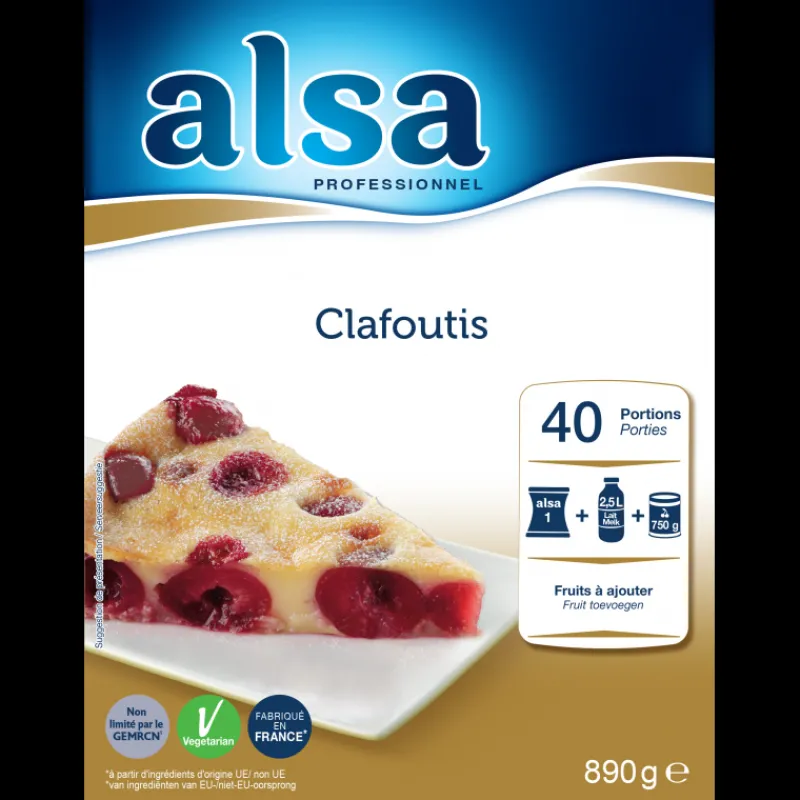 ALSA Préparation Pâtisserie*Préparation pour Clafoutis