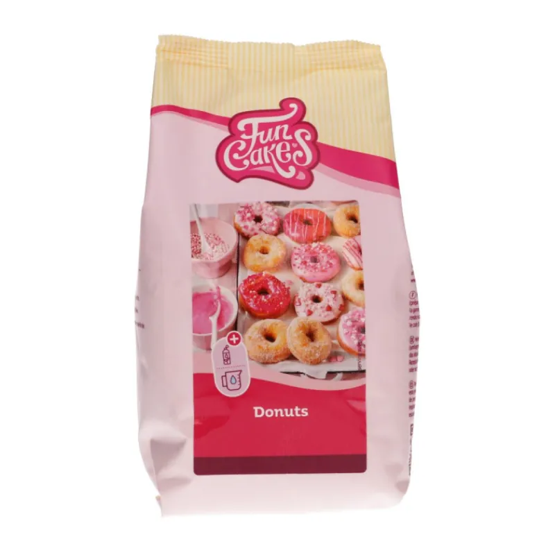 FUNCAKES Préparation Pâtisserie*Préparation pour Donuts 500 g