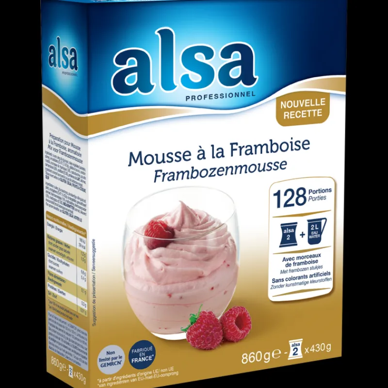 ALSA Préparation Pâtisserie*Préparation pour Mousse à la Framboise