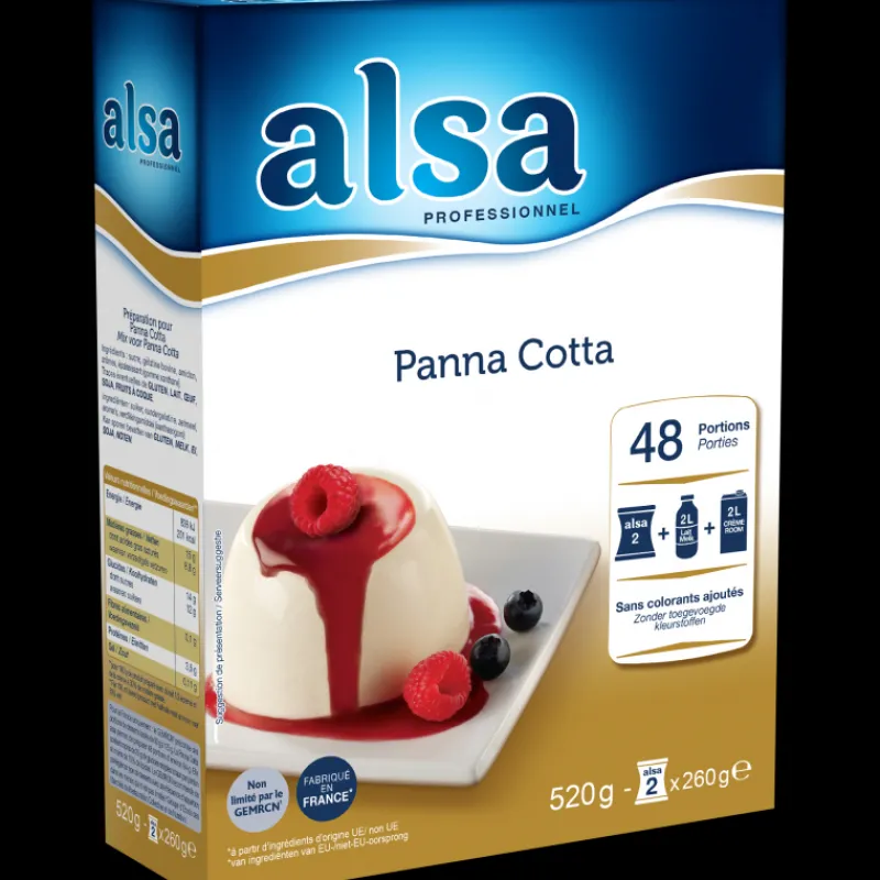 ALSA Préparation Pâtisserie*Préparation pour Panna Cotta