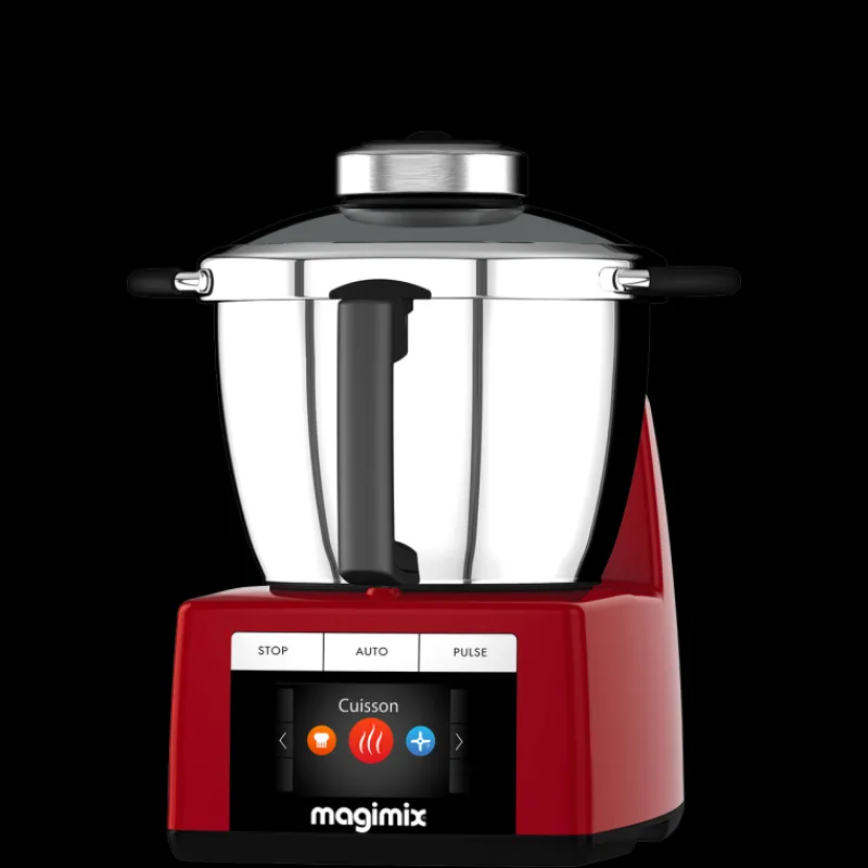 MAGIMIX Robot Pâtissier | Robot Cuiseur*Robot Cuiseur Multifonction Cook Expert Rouge