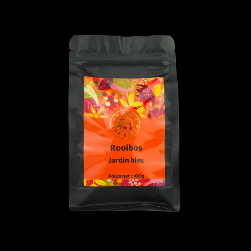 UN JOUR UNE EPICE Thé*Rooibos Jardin Bleu 100g