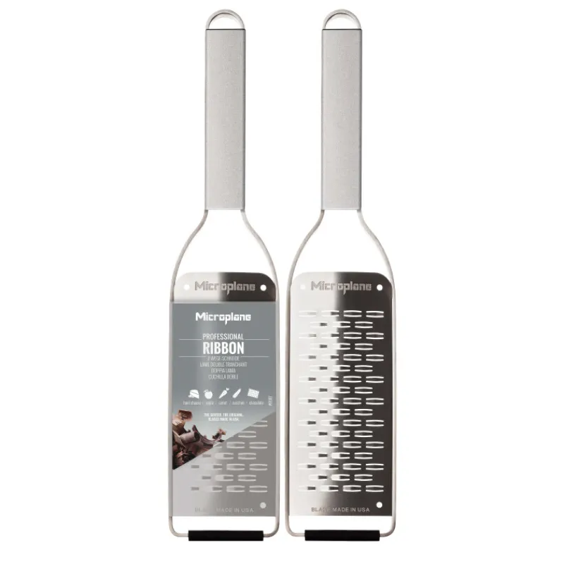 MICROPLANE Râpes À Fromage | Râpe À Légumes*Râpe Double Tranchant Professional Inox