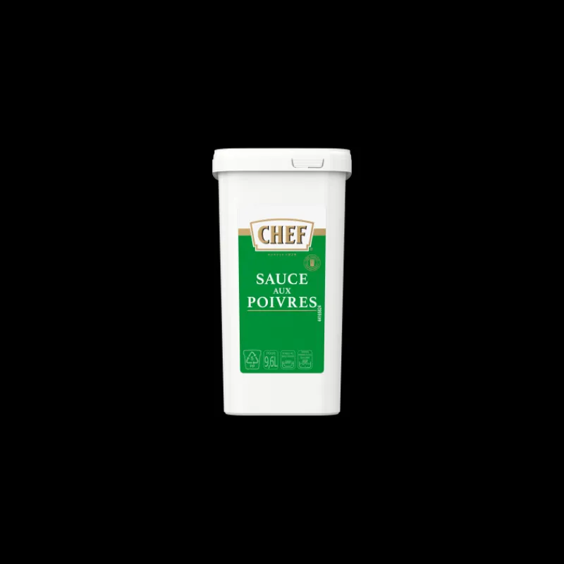 CHEF Fonds De Sauce - Sauces*Sauce aux poivres 9,6 L 1080g