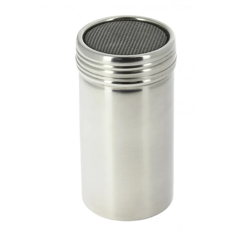 DE BUYER Ustensiles Pâtisserie*Saupoudreuse Inox Toile Métallique Ø 7cm H 13cm