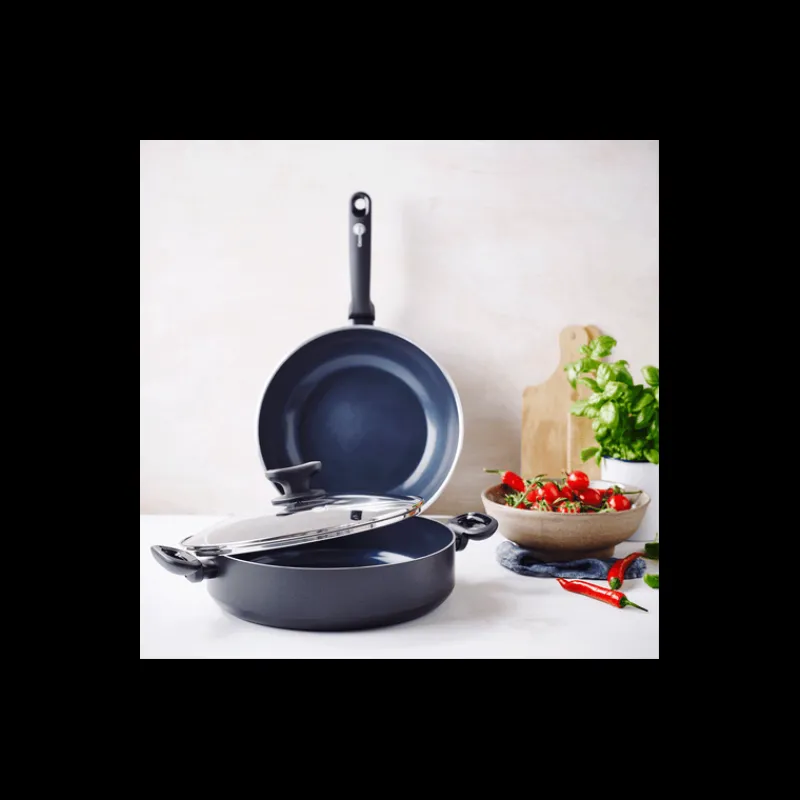 GREENPAN Sauteuses*Sauteuse 28 cm avec Couvercle Torino