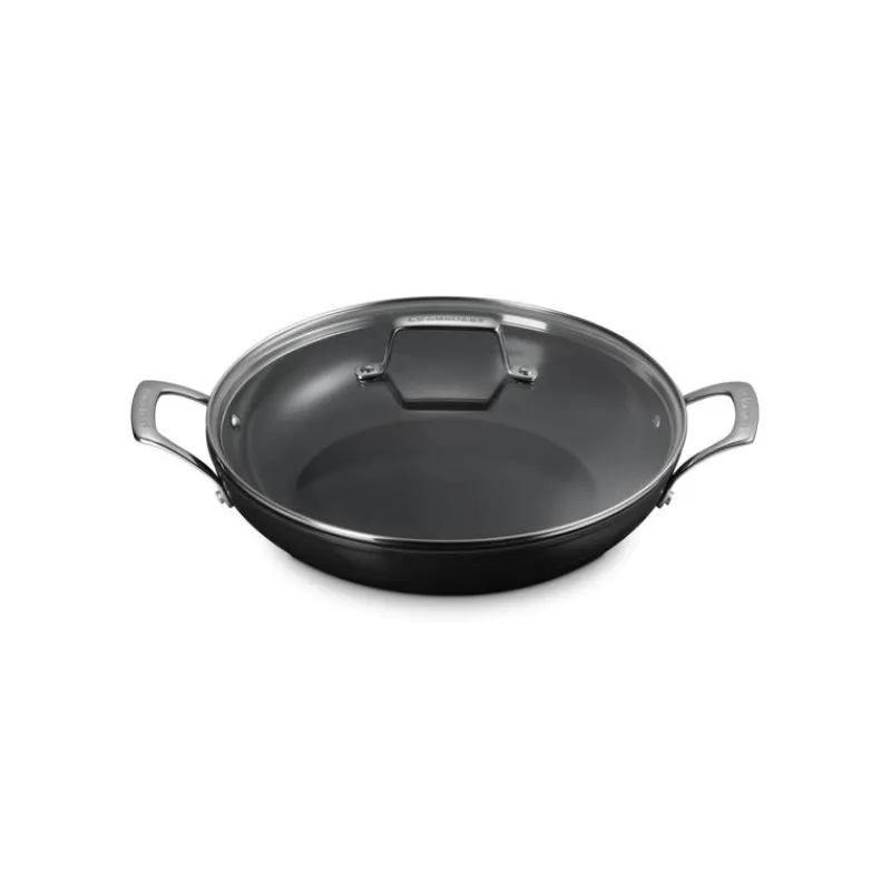 LE CREUSET Sauteuses*Sauteuse Antiadhérente Essentiel Céramique 30 cm et couvercle