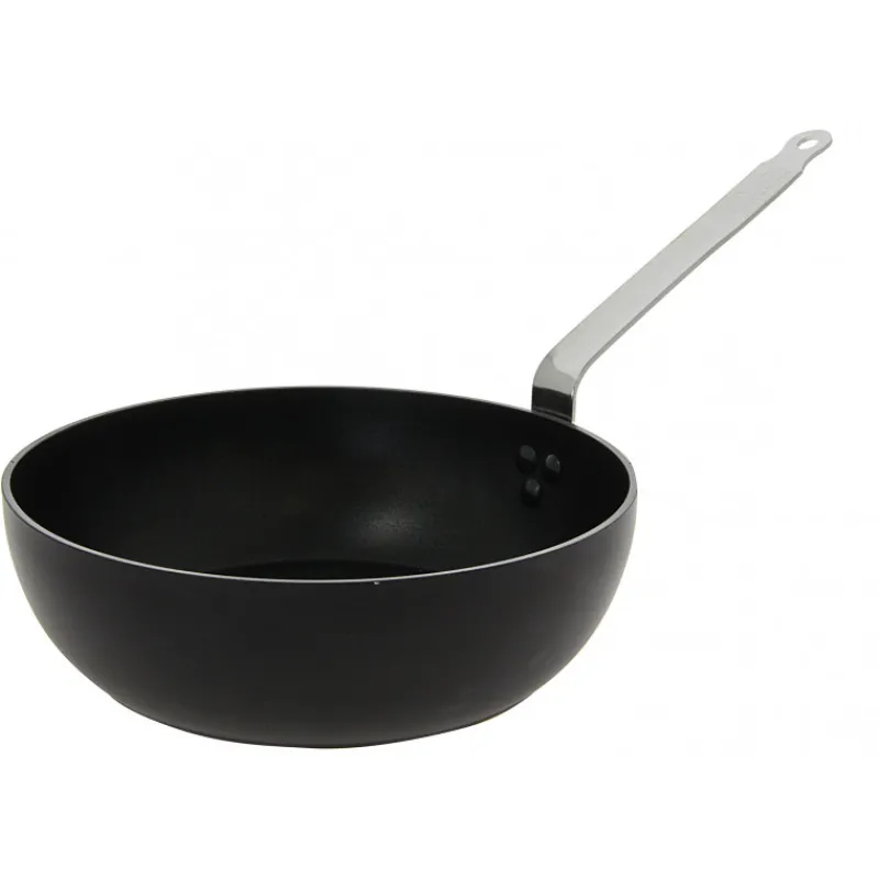 DE BUYER Sauteuses*Sauteuse Bombée Anti Adhésive Ø 28 cm Choc Intense