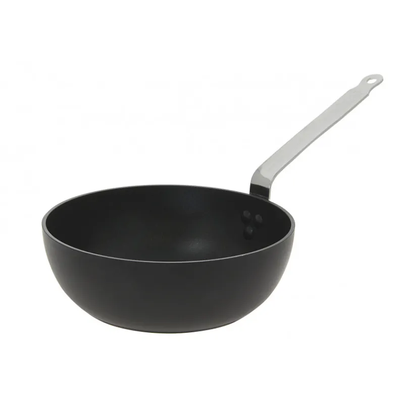 DE BUYER Sauteuses*Sauteuse Bombée Anti Adhésive Ø 24 cm Choc Intense