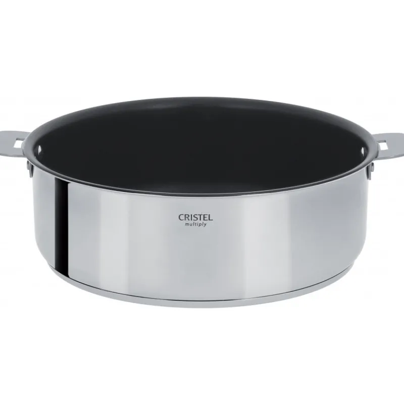 CRISTEL Sauteuses*Sauteuse Casteline Ø 26 cm Manche Amovible Anti-Adhésive Inox