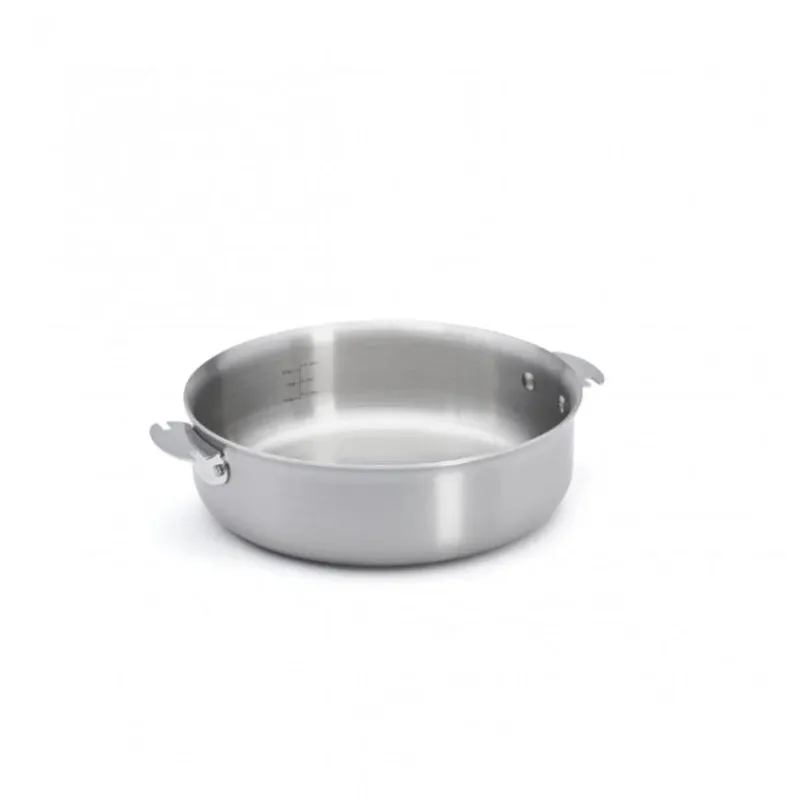 DE BUYER Sauteuses*Sauteuse Droite Inox Amovible Ø 24 cm Alchimy Loqy