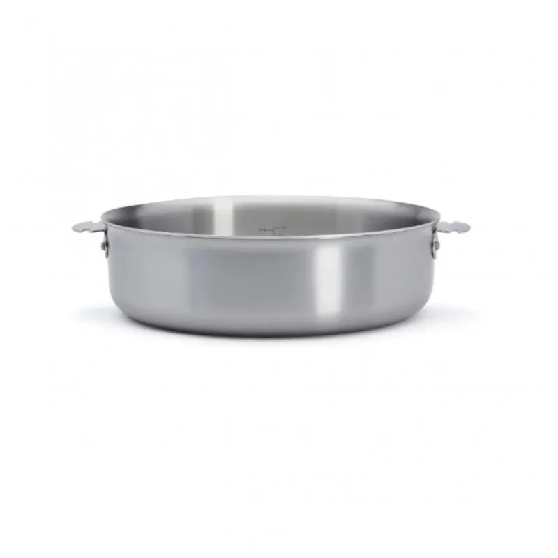 DE BUYER Sauteuses*Sauteuse Droite Inox Amovible Ø 28 cm Alchimy Loqy