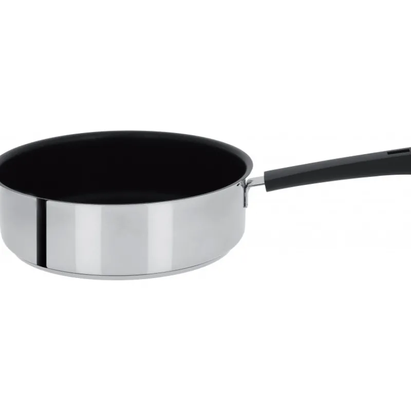 CRISTEL Sauteuses*Sauteuse Mutine Ø 26 cm Manche Fixe Anti-Adhésive Inox