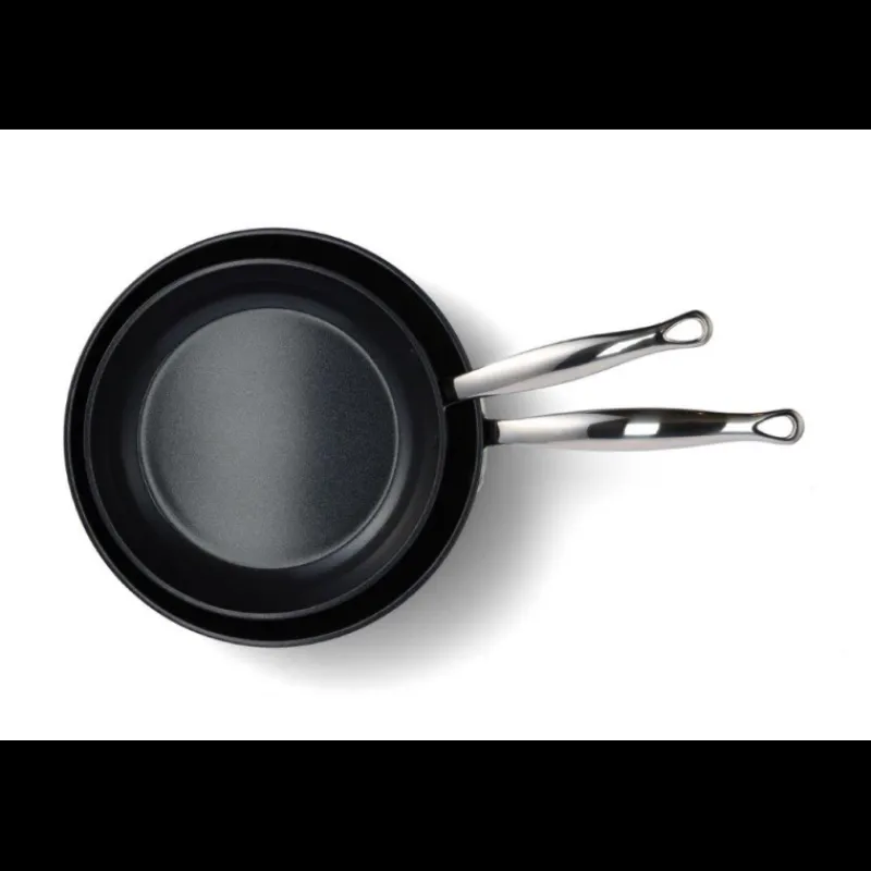 GREENPAN Batterie De Cuisine | Poêles*Set de 2 Poêles 20 et 28 cm collection BARCELONA PRO