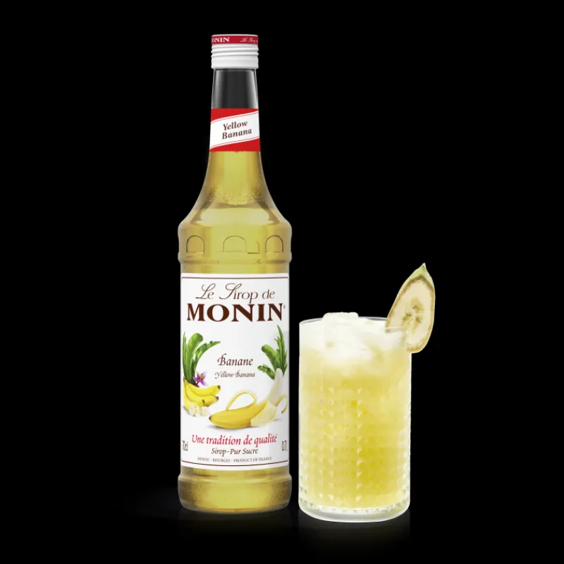 MONIN Jus, Sirops*Sirop Banane Jaune 70 cl