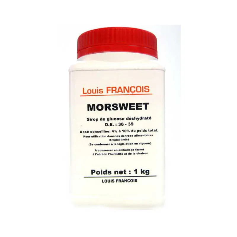 LOUIS FRANCOIS Additifs Alimentaires | Sucre*Sirop de Glucose déshydraté 1 kg Morsweet