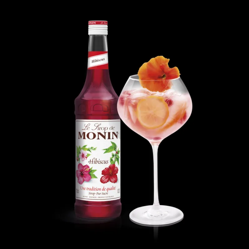 MONIN Jus, Sirops*Sirop Hibiscus 70 cl