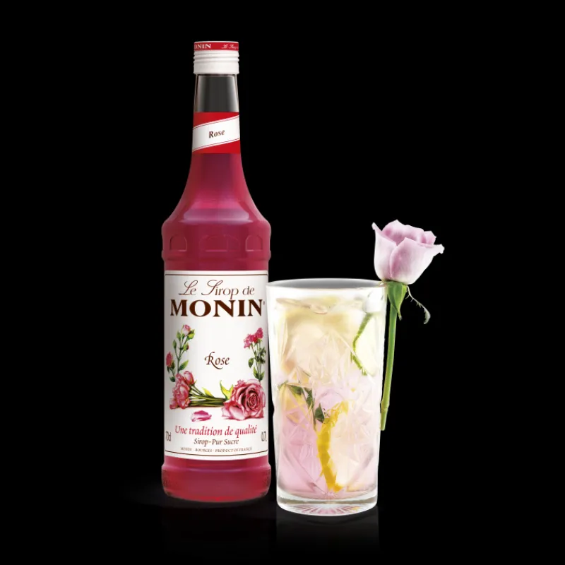 MONIN Jus, Sirops*Sirop Rose 70 cl