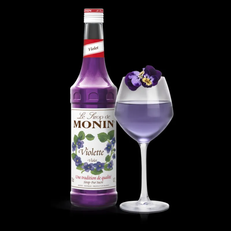 MONIN Jus, Sirops*Sirop Violette 70 cl