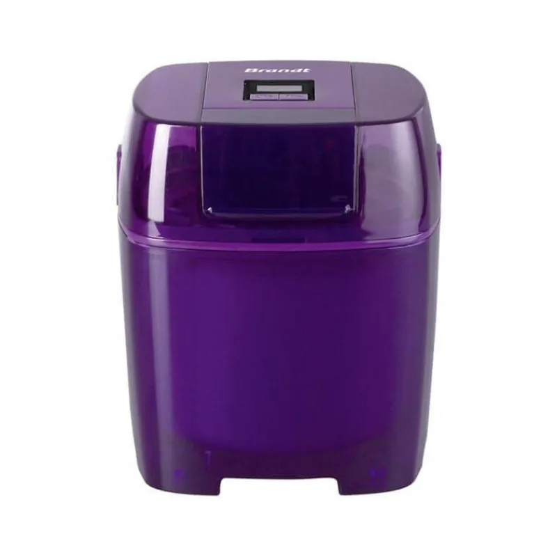 BRANDT Sorbetière, Turbine À Glace*Sorbetière 1,5 L Violet Pourpre