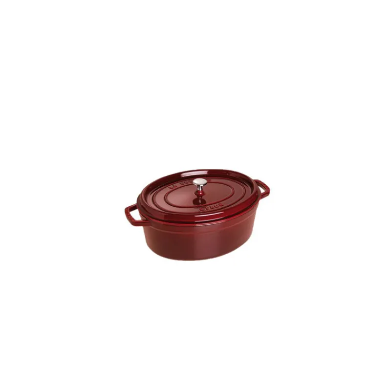 STAUB Cocotte En Fonte*Cocotte Fonte Ovale 29 cm Grenadine Majolique 4,2 L