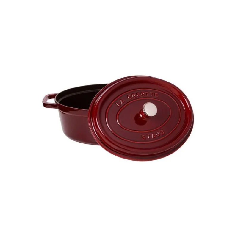 STAUB Cocotte En Fonte*Cocotte Fonte Ovale 31 cm Grenadine Majolique 5,5 L