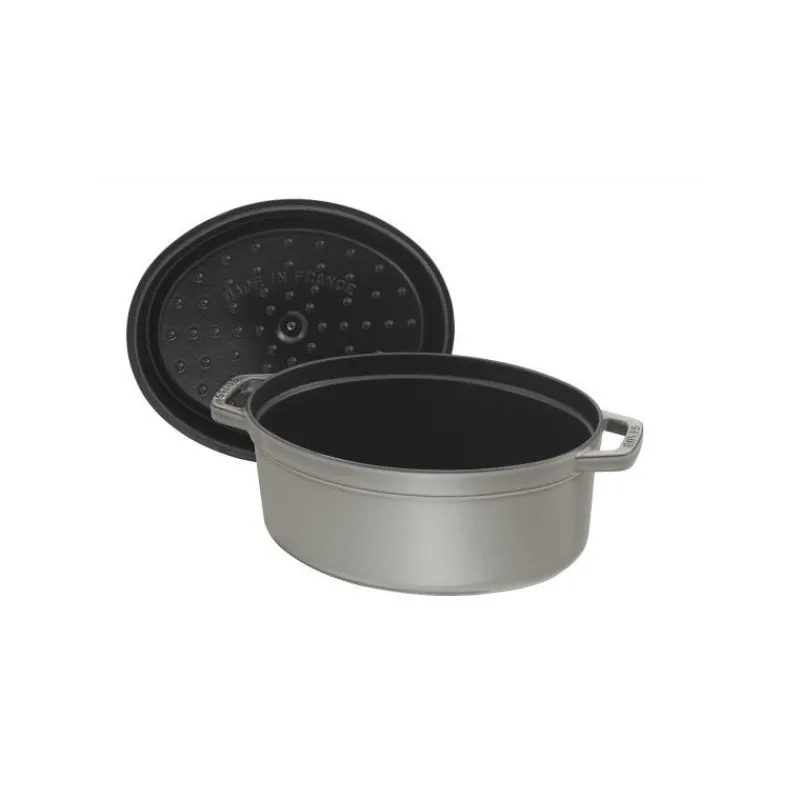 STAUB Cocotte En Fonte*Cocotte Fonte Ovale 23 cm Gris Graphite 2,35 L