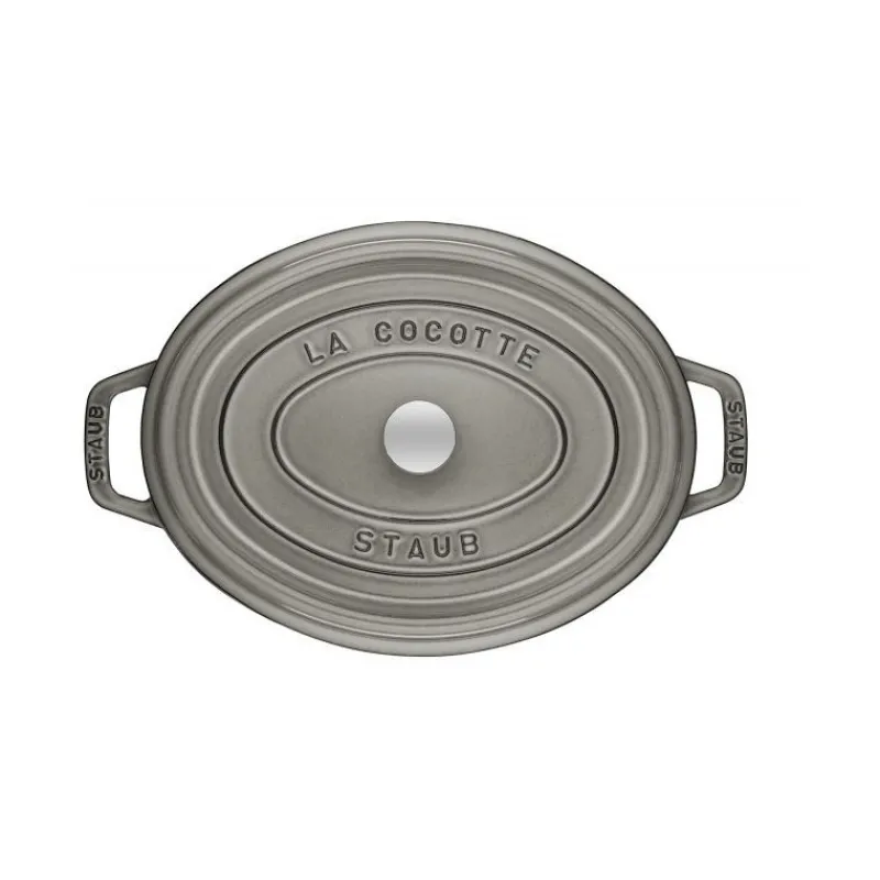 STAUB Cocotte En Fonte*Cocotte Fonte Ovale 17 cm Gris Graphite 1 L