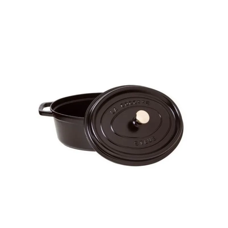 STAUB Cocotte En Fonte*Cocotte Fonte Ovale 23 cm Noir Mat 2,35 L