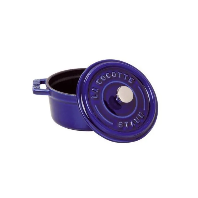 STAUB Cocotte En Fonte*Cocotte Fonte Ronde 30 cm Bleu Intense Majolique 8,35 L