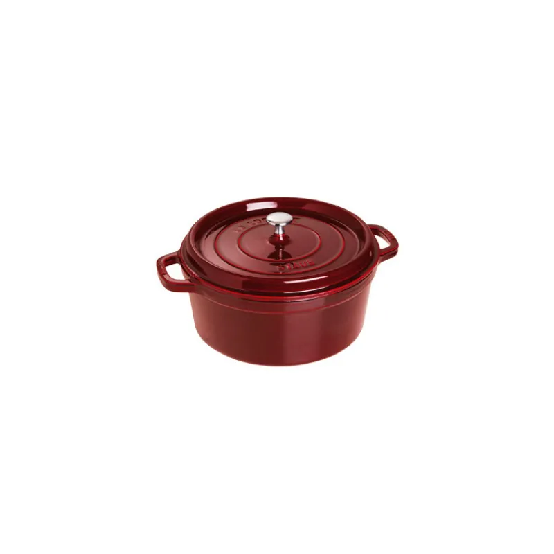 STAUB Cocotte En Fonte*Cocotte Fonte Ronde 28 cm Grenadine Majolique 6,7 L