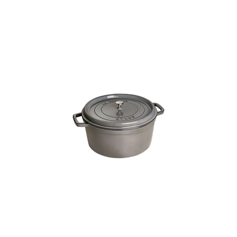 STAUB Cocotte En Fonte*Cocotte Fonte Ronde 20 cm Gris Graphite 2,2 L