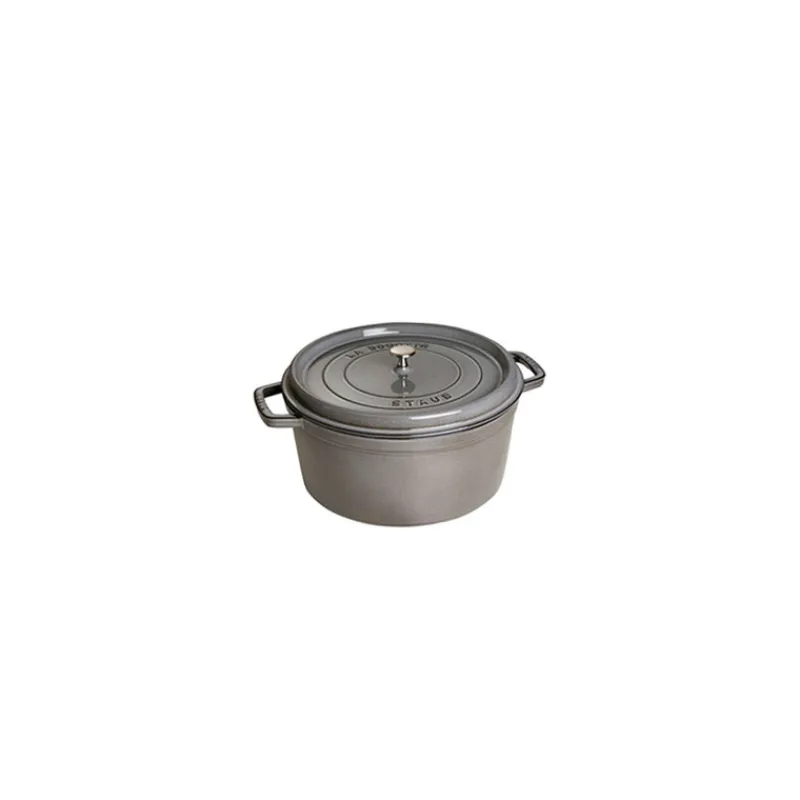 STAUB Cocotte En Fonte*Cocotte Fonte Ronde 18 cm Gris Graphite 1,7 L