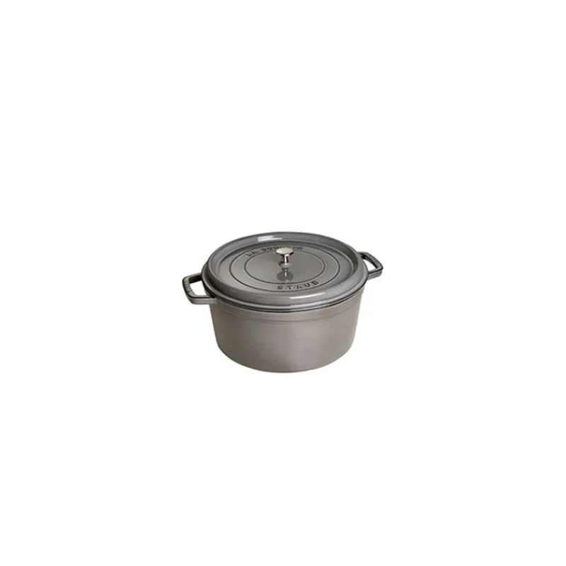 STAUB Cocotte En Fonte*Cocotte Fonte Ronde 16 cm Gris Graphite 1,2 L