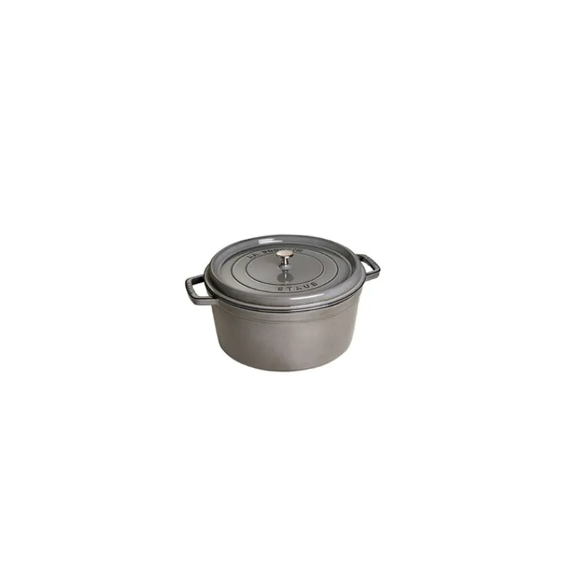 STAUB Cocotte En Fonte*Cocotte Fonte Ronde 14 cm Gris Graphite 0,8 L