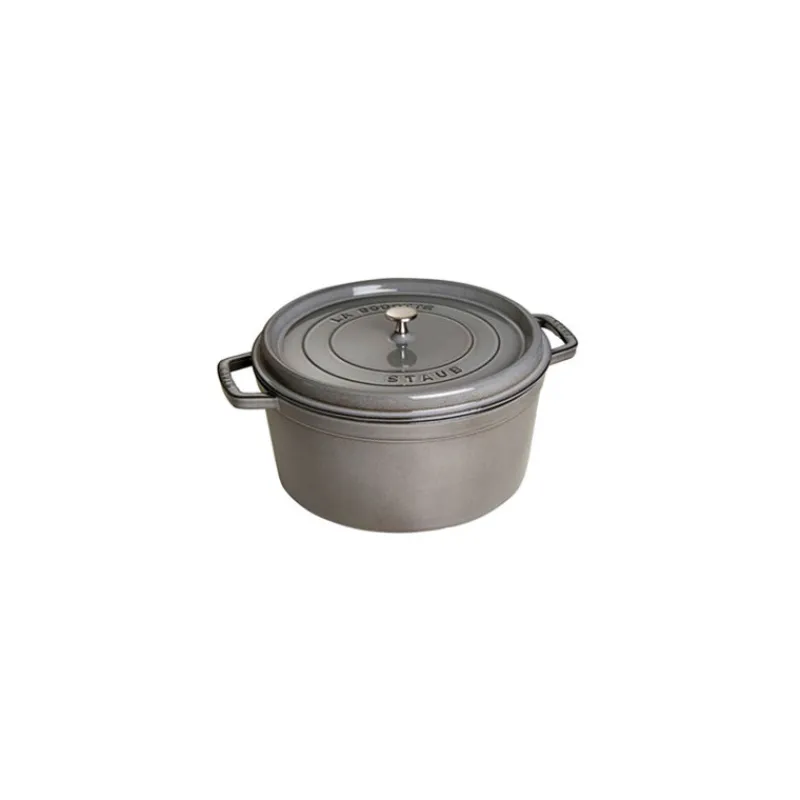 STAUB Cocotte En Fonte*Cocotte Fonte Ronde 30 cm Gris Graphite 8,35 L