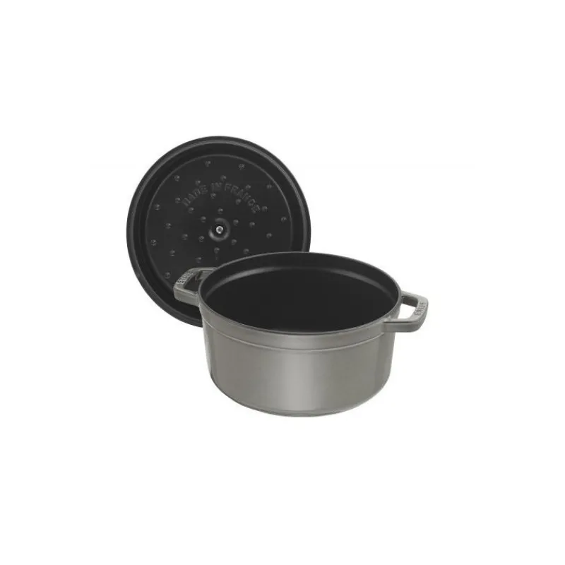 STAUB Cocotte En Fonte*Cocotte Fonte Ronde 26 cm Gris Graphite 5,2 L