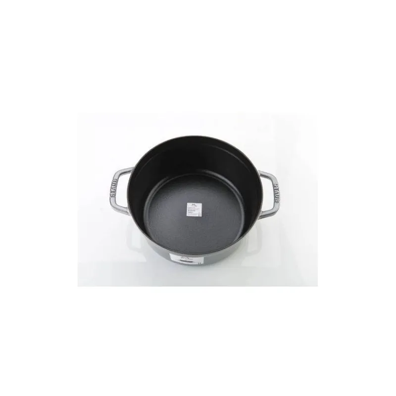 STAUB Cocotte En Fonte*Cocotte Fonte Ronde 22 cm Gris Graphite 2,6 L