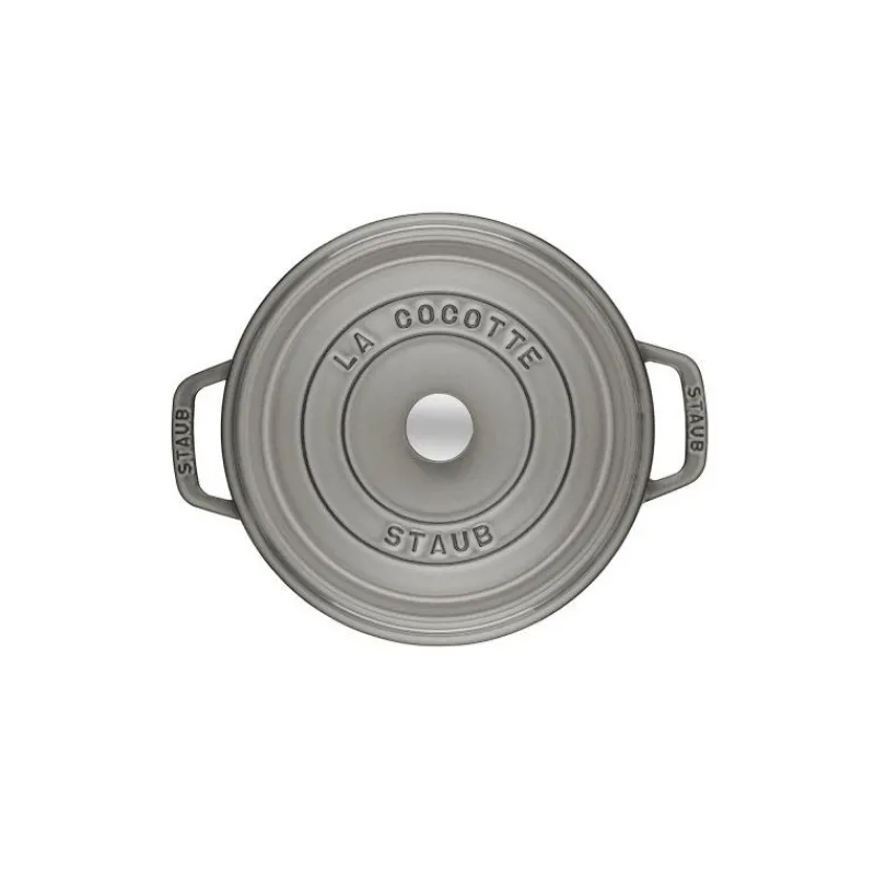 STAUB Cocotte En Fonte*Cocotte Fonte Ronde 14 cm Gris Graphite 0,8 L