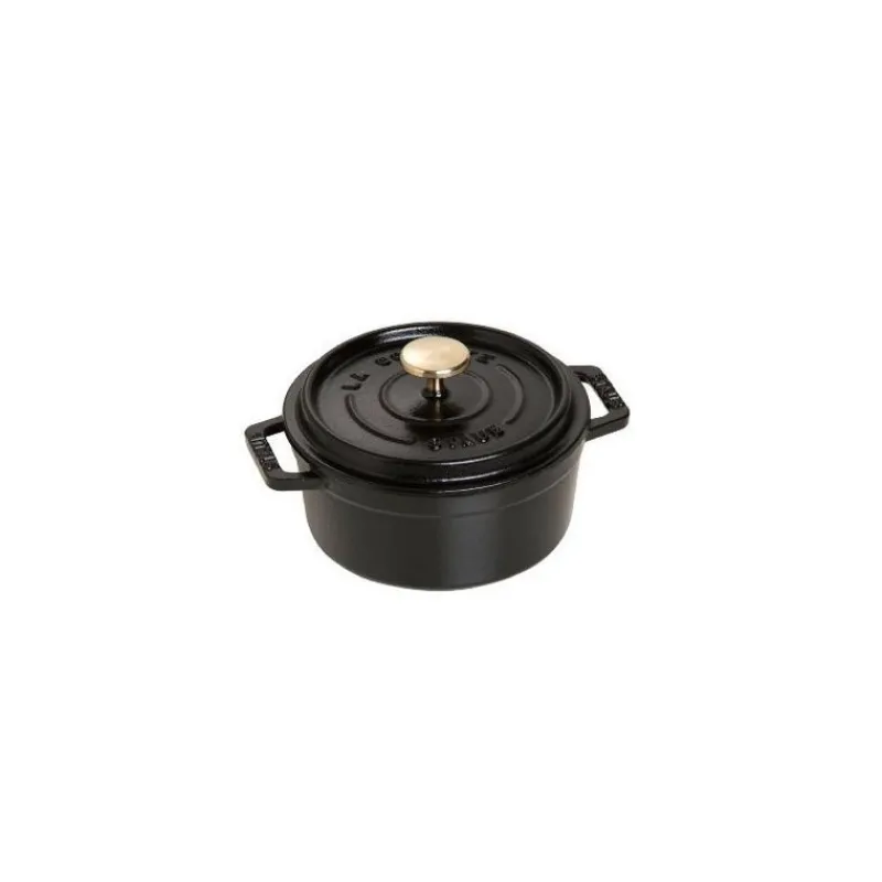 STAUB Cocotte En Fonte*Cocotte Fonte Ronde 12 cm Noir Mat 0,4 L