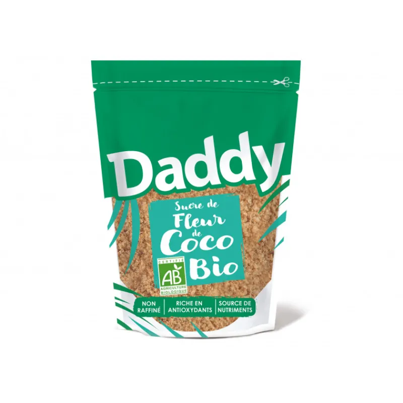 DADDY Produits Bio | Sucre*Sucre de Fleur de Coco Bio 230 g