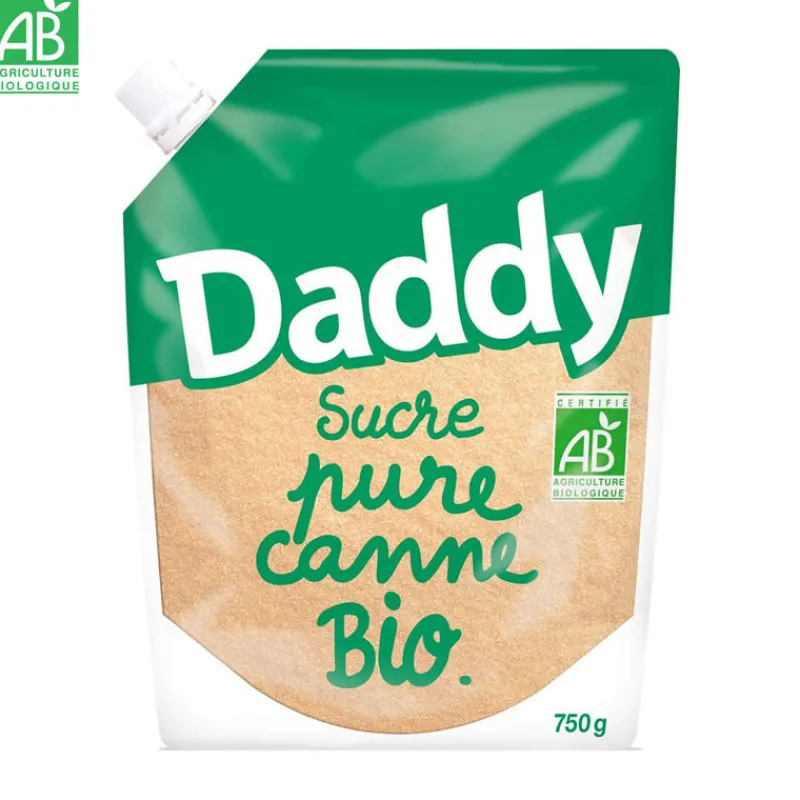 DADDY Produits Bio | Sucre*Sucre Pure Canne Bio 750 g