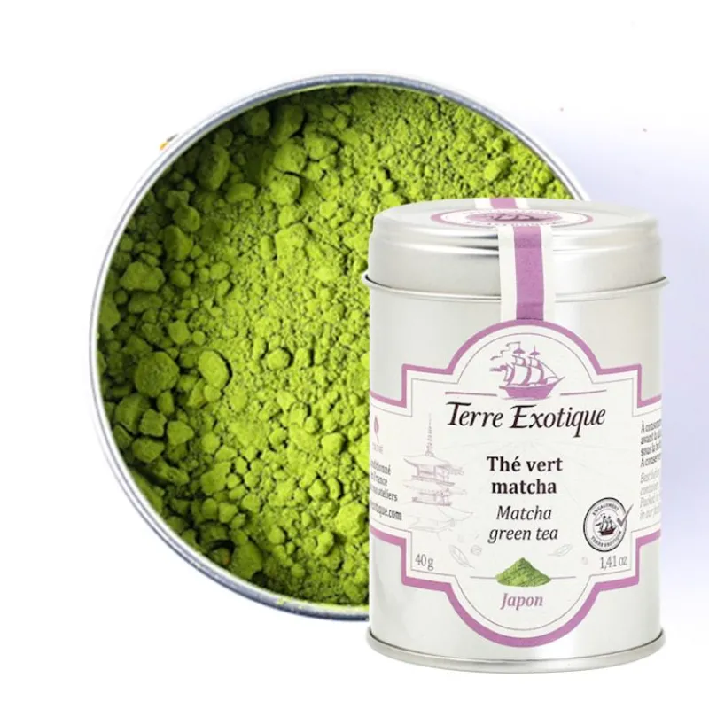 TERRE EXOTIQUE Thé | Produits Pâtisserie*Thé Vert Matcha 40 g